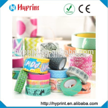 2015 creative design washi printed paper tape for decoration and gift wrap